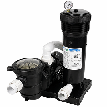 SP1 Above Ground Pool Pump and Cartridge Filter System – 1 HP