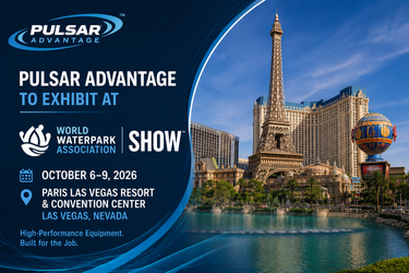 Pulsar Advantage to Exhibit at the World Waterpark Association Show 2026