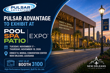 Pulsar Advantage to Exhibit at the Pool Spa Patio Expo 2026